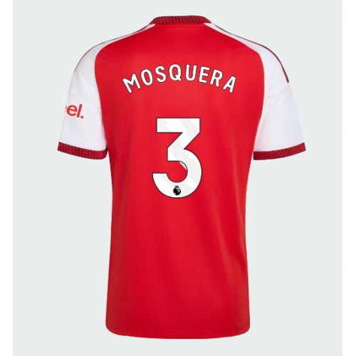 Arsenal Cristhian Mosquera #3 Hjemmebanetrøje 2026-27 Kortærmet